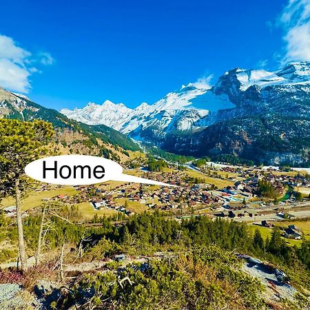 Unique Penthouse With Gallery And Mountain View Kandersteg Εξωτερικό φωτογραφία