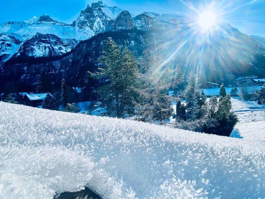 Unique Penthouse With Gallery And Mountain View Kandersteg Εξωτερικό φωτογραφία