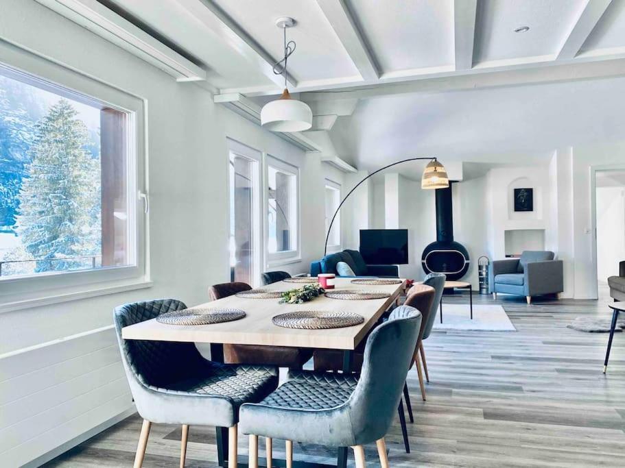 Unique Penthouse With Gallery And Mountain View Kandersteg Εξωτερικό φωτογραφία