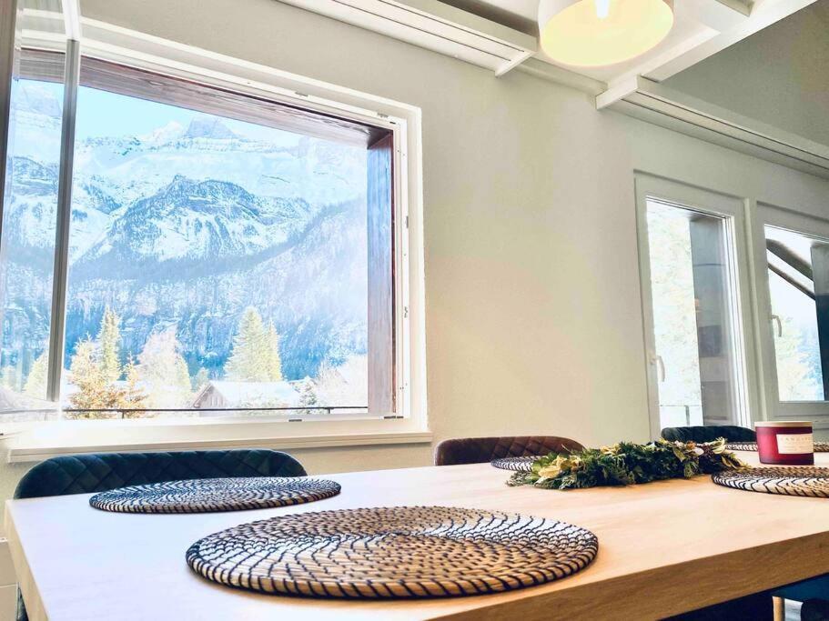 Unique Penthouse With Gallery And Mountain View Kandersteg Εξωτερικό φωτογραφία