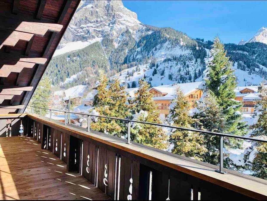 Unique Penthouse With Gallery And Mountain View Kandersteg Εξωτερικό φωτογραφία