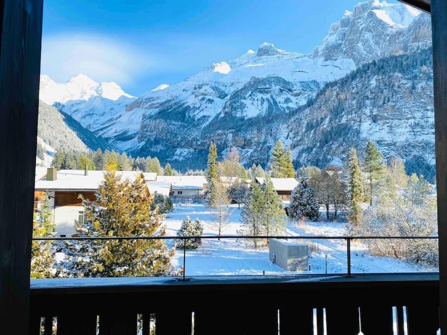 Unique Penthouse With Gallery And Mountain View Kandersteg Εξωτερικό φωτογραφία