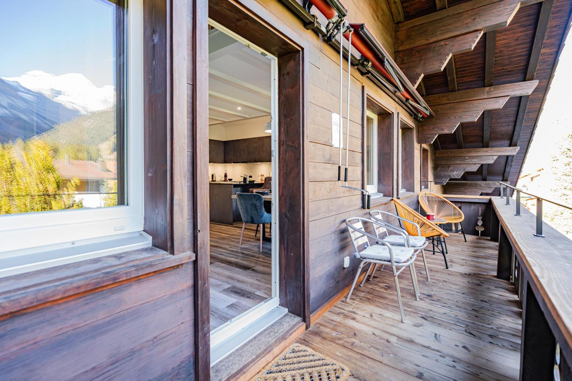 Unique Penthouse With Gallery And Mountain View Kandersteg Εξωτερικό φωτογραφία