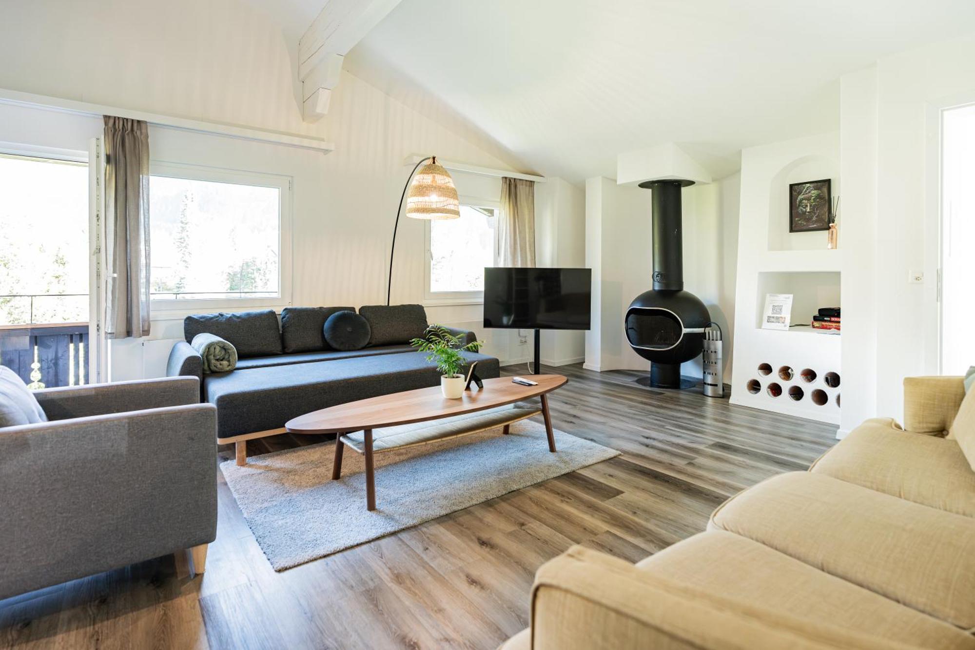 Unique Penthouse With Gallery And Mountain View Kandersteg Εξωτερικό φωτογραφία
