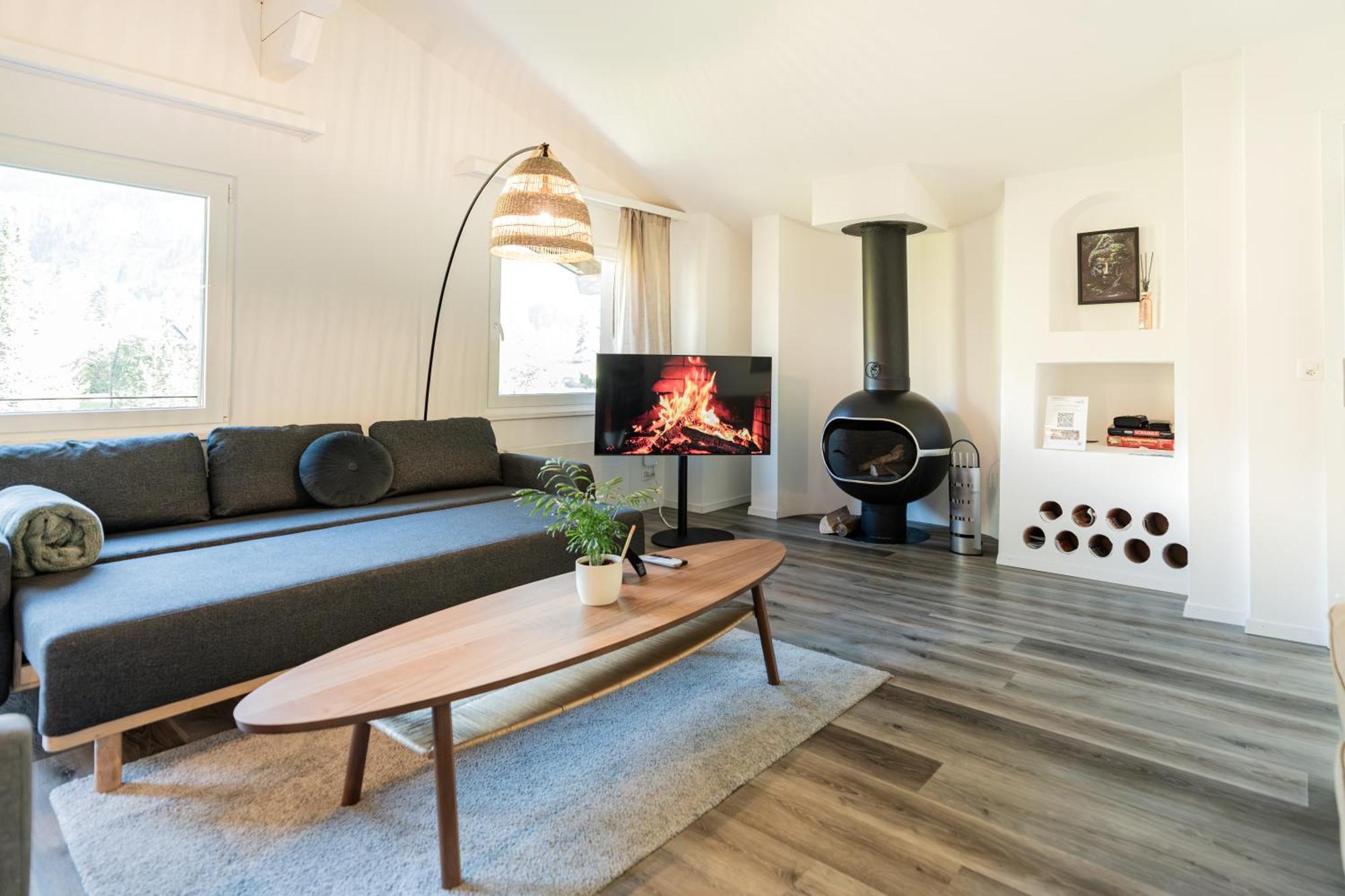 Unique Penthouse With Gallery And Mountain View Kandersteg Εξωτερικό φωτογραφία