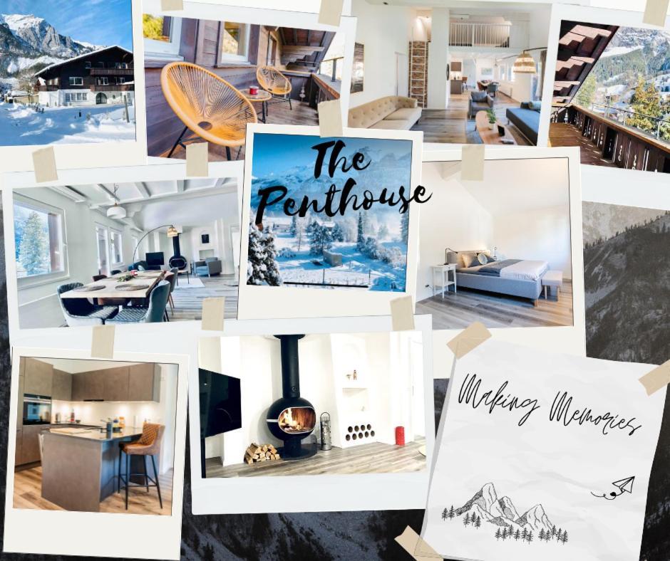 Unique Penthouse With Gallery And Mountain View Kandersteg Εξωτερικό φωτογραφία