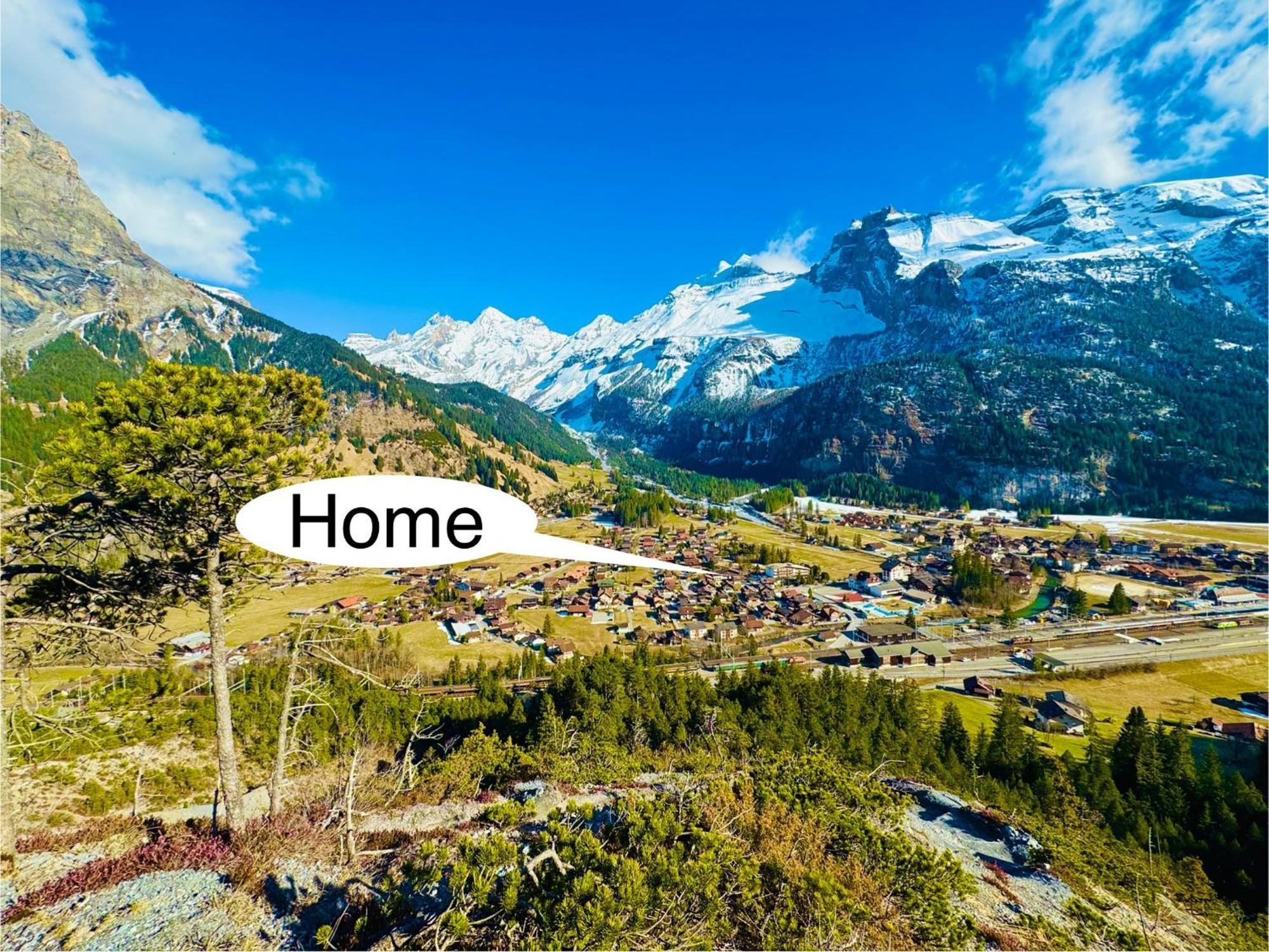 Unique Penthouse With Gallery And Mountain View Kandersteg Εξωτερικό φωτογραφία